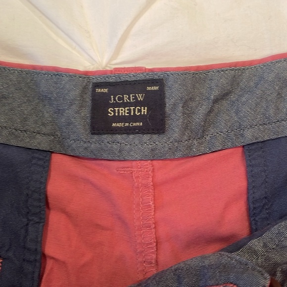 J.Crew Stretch Men’s Shorts size 34 Colour Salmon - Picture 2 of 4